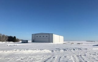 photo of aircraft hanger in norquay