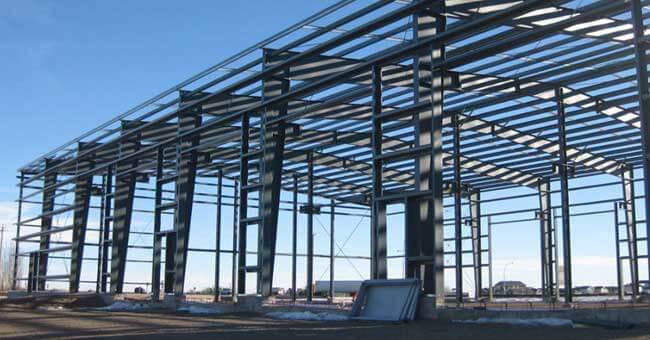 global steel building framework used when you choose steel for storage buildings