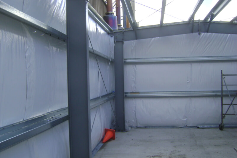 Protect the Efficiency of Steel Building in Winter with the Right Insulation