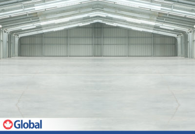 global clear span building interior
