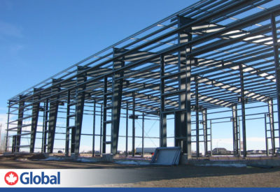 global building being erected