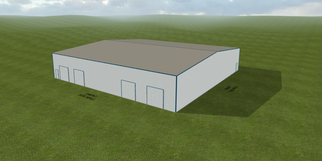 100x100x18 Manufacturing Building