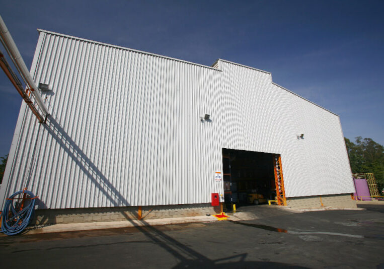 steel industrial building