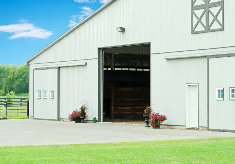 equestrian building