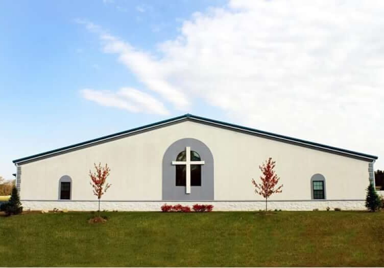 church steel building