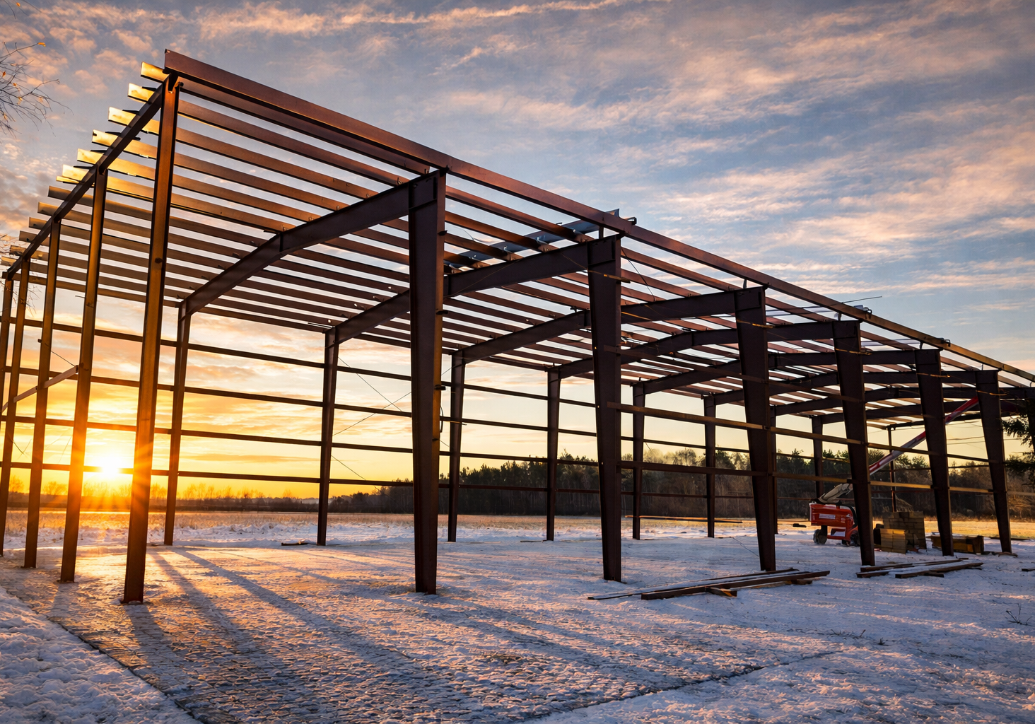 western Canada steel building structure